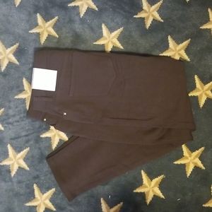 Chico's So Slimming Peyton Pants, Short, Cocoa Bean, size 00